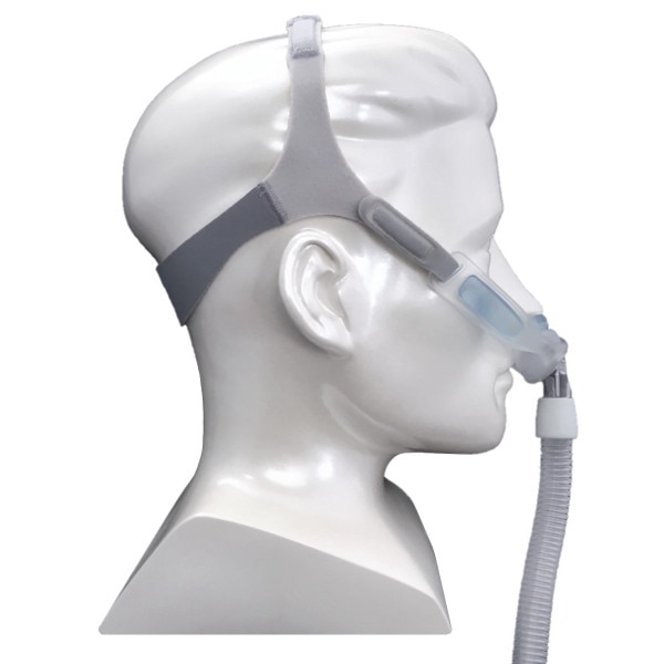 Nuance Side View on Mannequin Head
